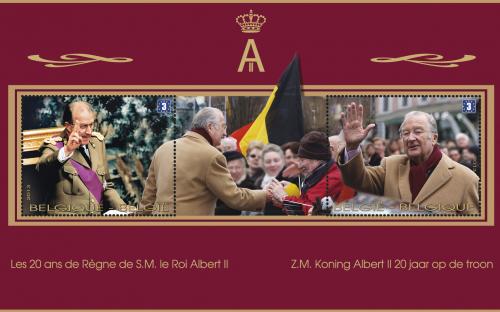 24 juni: Koning Albert II 20 jaar op troon, volledig blaadje