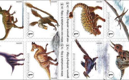7 september: Geduchte Dino's - Het postzegelboekje