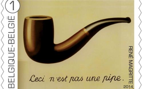 8 september: René Magritte, zegel 3