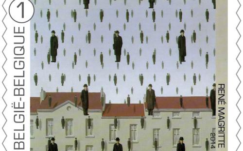 8 september: René Magritte, zegel 4
