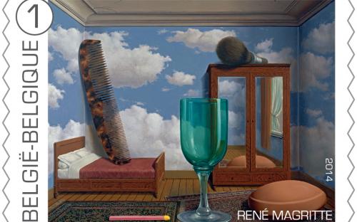 8 september: René Magritte, zegel 9