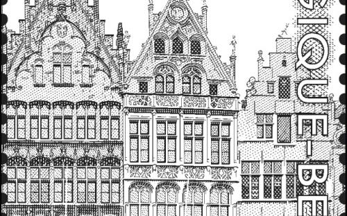 8 september: De Antwerpse Grote Markt (zegel 5)