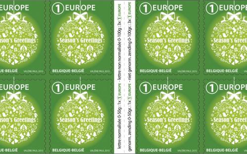 26 oktober: Kerstmis & Nieuwjaar (Europa) - Het postzegelboekje